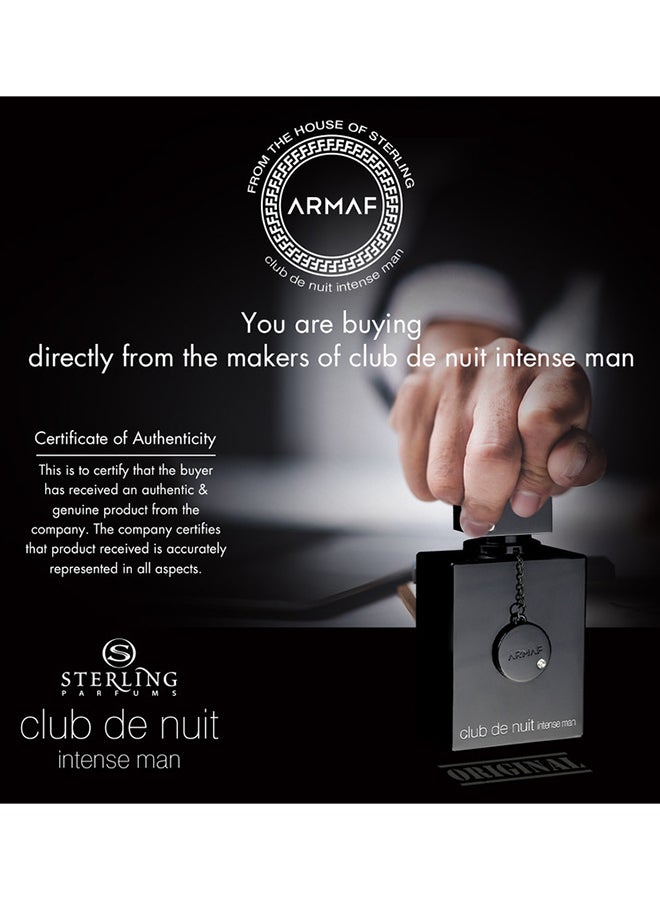 Armaf - Club De Nuit Intense Man  EDT 105ml - Image 1