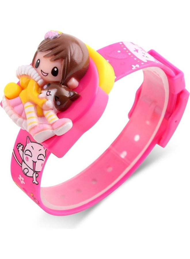SKMEI Kids' Kids Digital Display Watch - 33 mm - Pink/White  - Image 2
