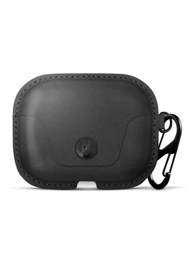 twelve south - Air Snap Leather Protective Case For Apple AirPods Pro Black - Image 1