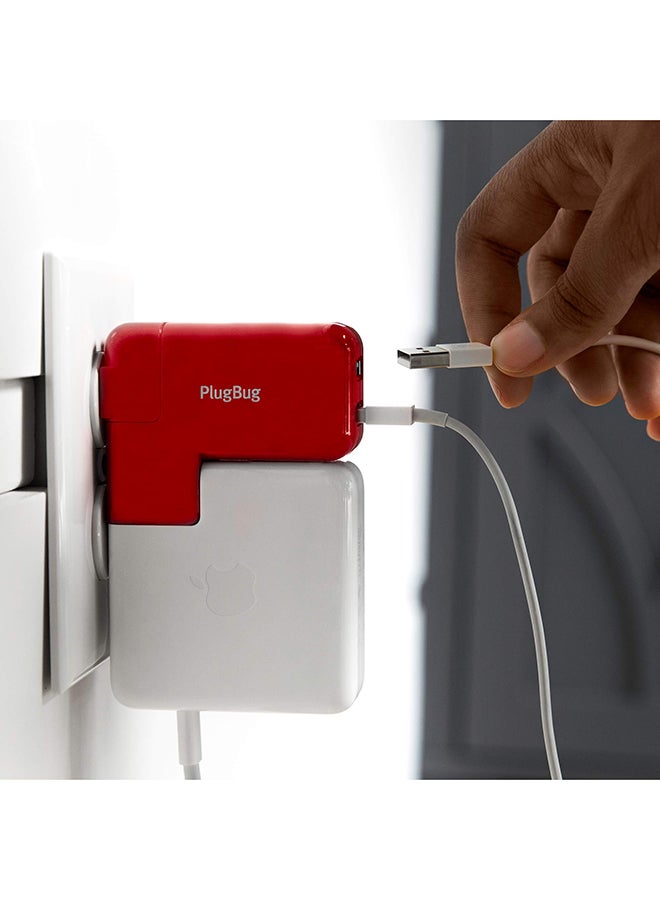 PlugBug Duo For Macbook Red