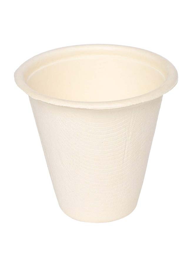 Ecoware 25-Piece Safe And Hygienic Disposable Cup White 220ml  - Image 3