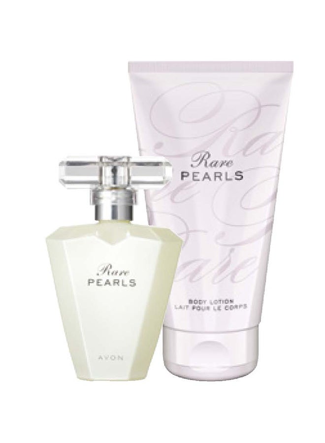 AVON Rare Pearls Gift Set EDP 50ml + Body Lotion 150ml  - Image 1
