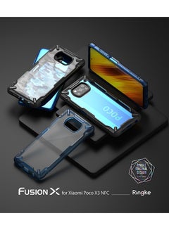 Ringke Compatible Case For Poco X3 Blue  - Image 4