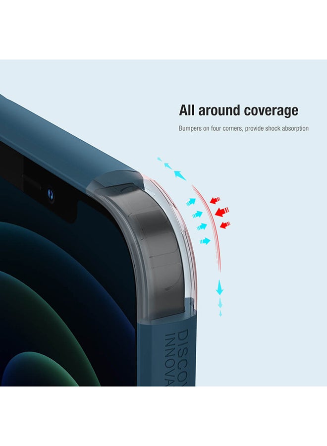 Nillkin Protective Case Cover For Apple iPhone 12 Mini Blue - Image 4