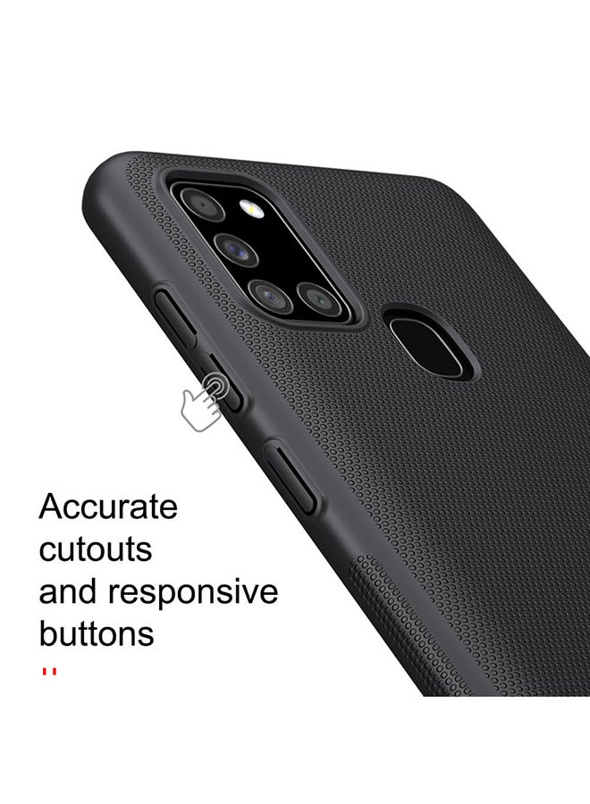 Nillkin Protective Case Cover For Samsung Galaxy A21s Black - Image 5