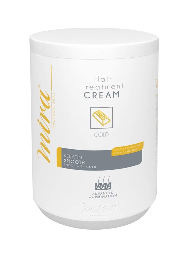ميرا كريم معالج للشعر غني بالذهب 1000ملليلتر - Image 1