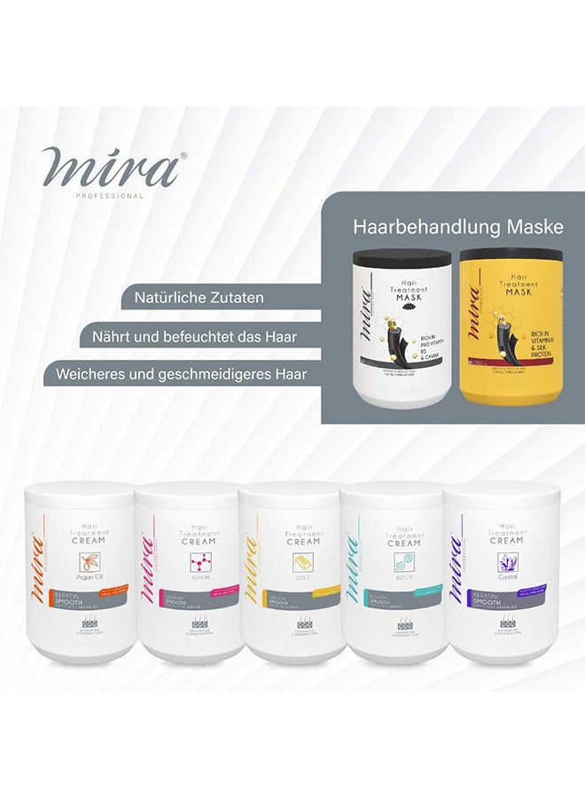 ميرا كريم معالج للشعر غني بالذهب 1000ملليلتر - Image 3