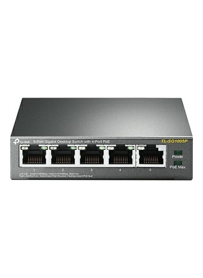 TP-LINK - 5-Port Gigabit Desktop Switch Grey - Image 1