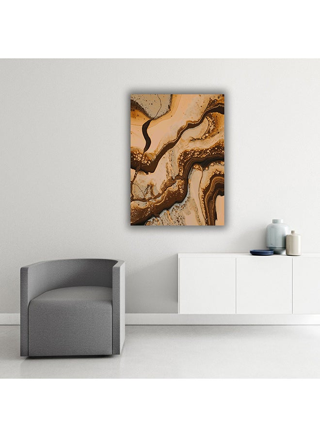 ROSE HAND Decorative Canvas Painting Multicolour 75x50cm - Image 2
