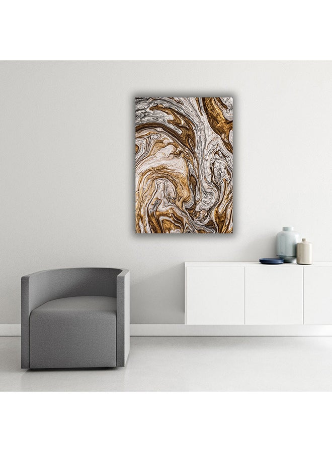 ROSE HAND Decorative Canvas Painting Multicolour 75x50cm - Image 2