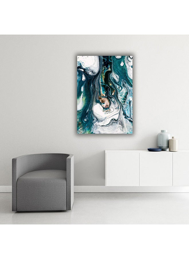 ROSE HAND Decorative Canvas Painting Multicolour 75x50cm - Image 2