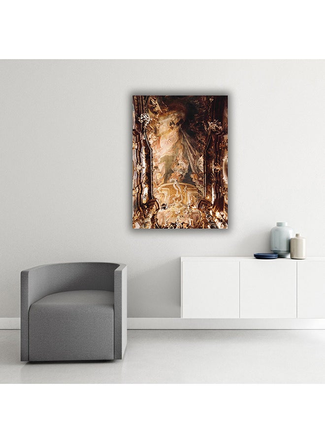 ROSE HAND Decorative Canvas Painting Multicolour 75x50cm - Image 2
