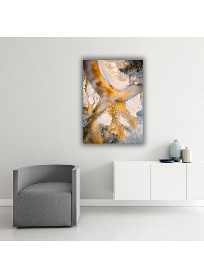 ROSE HAND Decorative Canvas Painting Multicolour 75x50cm - Image 2
