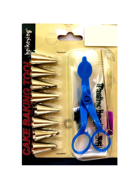 10-Piece Cake Baking Tool Set Multicolour