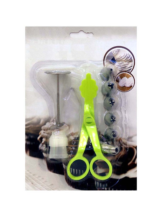 لي يينج طقم تزيين الكيك من 9 قطعة متعدد الألوان