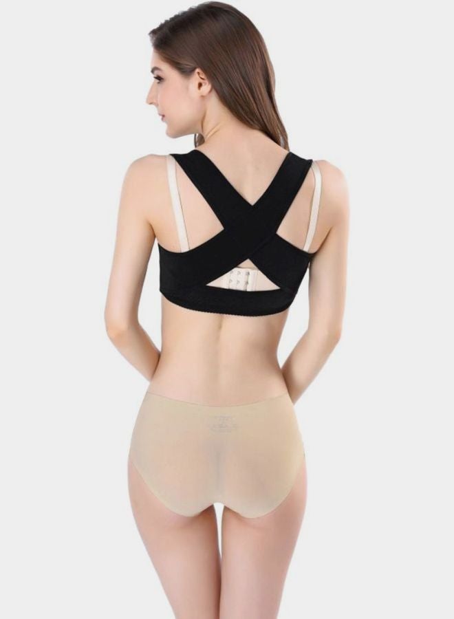 QiaoKai Adjustable Posture Corrector Black  - Image 2
