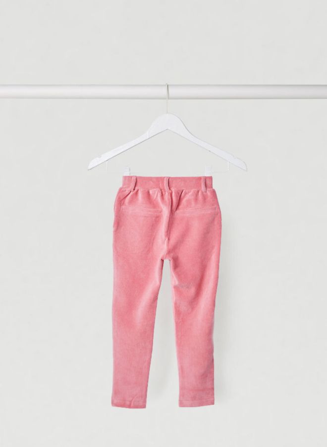 NAME IT - Kids Jogger Style Pants Wild Rose - Image 1