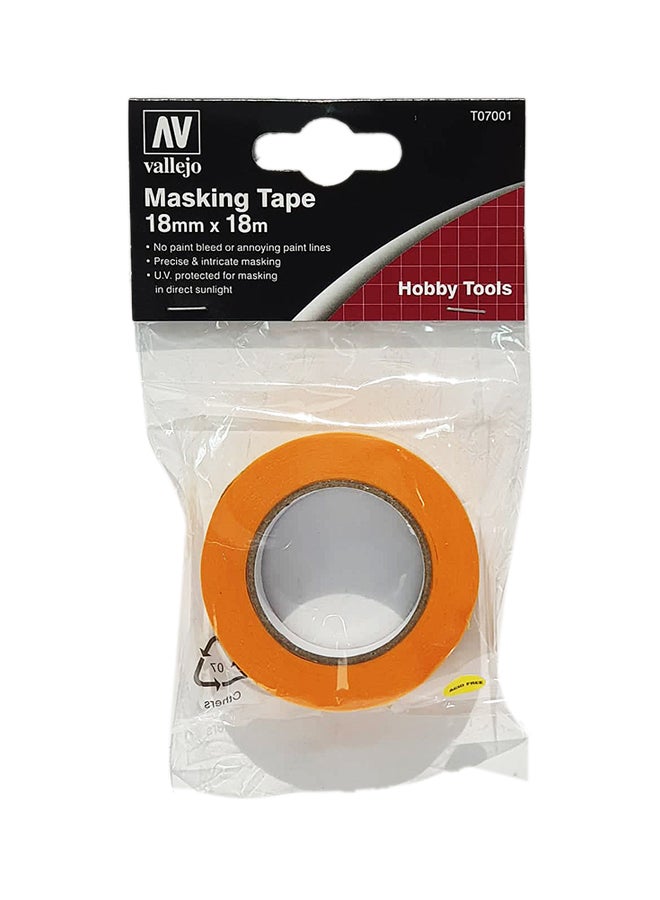 عبوة واحدة من شريط لاصق دقيق أصفر