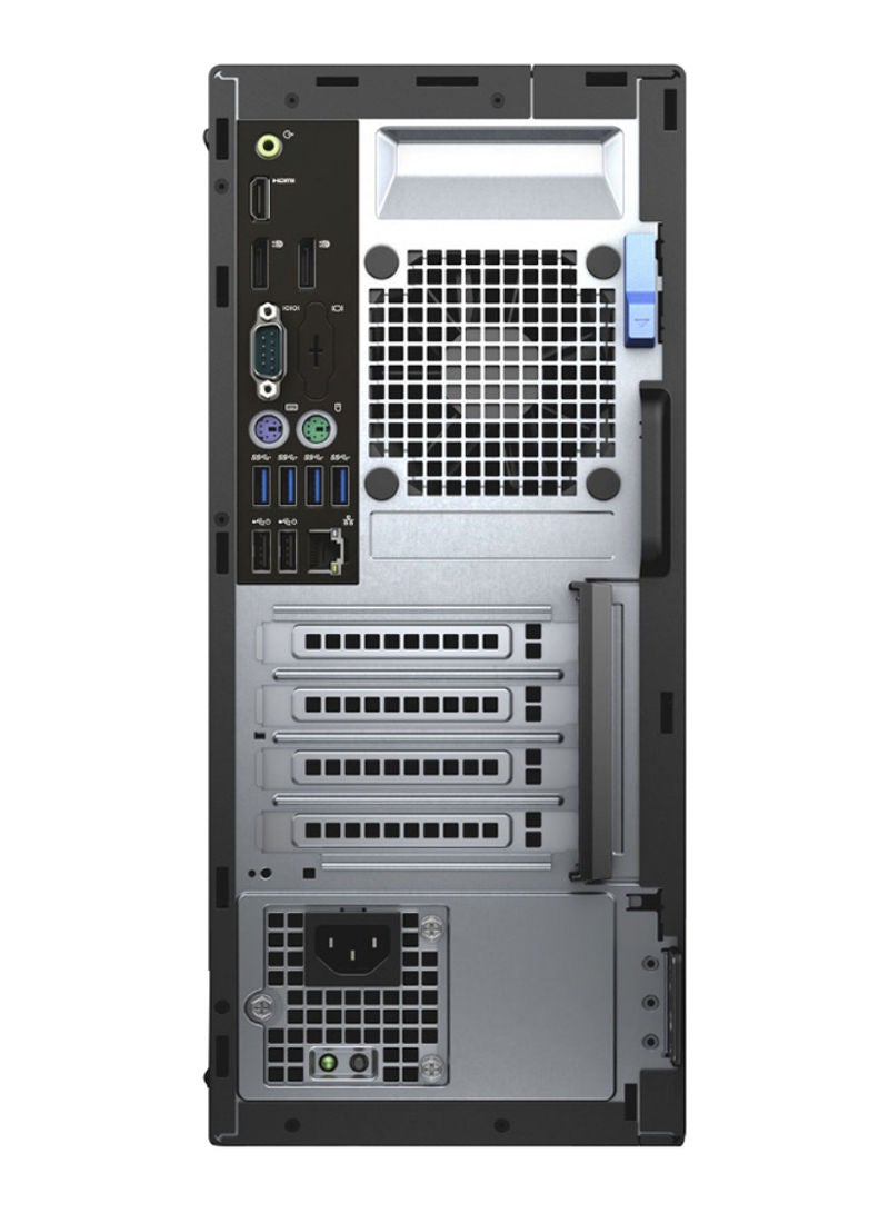 DELL - Optiplex 7060 Tower PC With Intel Core i7 8Th Generation Processor, 4GB RAM/1TB HDD/Integrated Graphics Windows / With Dell 18.5-Inch Full HD Monitor / Black/Silver - Image 1