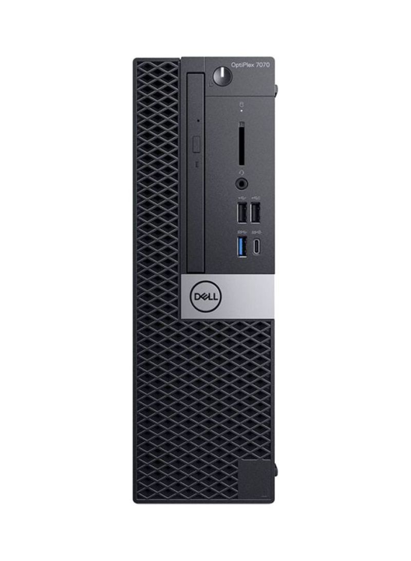 DELL - OptiPlex 7070 Tower PC With Intel Core i7 9Th Generation Processor,4GB RAM/1TB HDD/Integrated Graphics/Dos  With Dell 27-Inch LED Full HD Monitor Black - Image 1