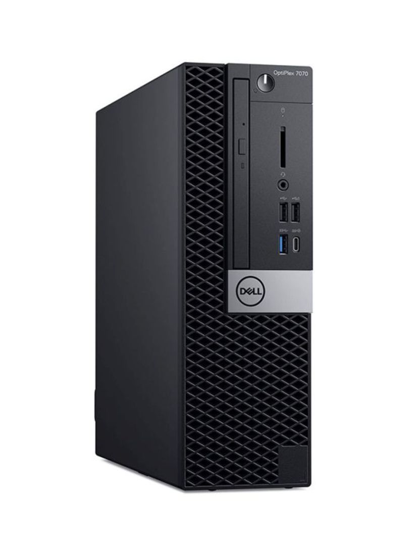 DELL - OptiPlex 7070 Tower PC With Intel Core i7 9Th Generation Processor,4GB RAM/1TB HDD/Integrated Graphics/Dos  With Dell 27-Inch LED Full HD Monitor Black - Image 1