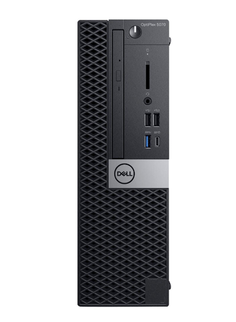 DELL - Optiplex 5070 Tower PC With Core i7 9Th Generation Processor, 4GB RAM/1TB HDD/Integrated Graphics/Windows / With Dell 18.5-Inch Full HD Monitor Black/Silver - Image 1