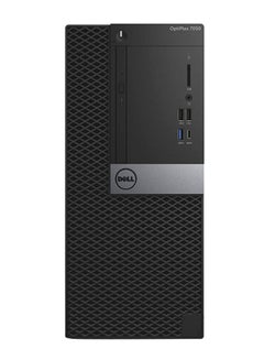 DELL Optiplex 7050 Tower PC With Intel Core i7 7Th Generation Processor, 4GB RAM/1TB HDD/Integrated Graphics/Windows Black With Dell 18.5-Inch Full HD Monitor Black  - Image 1