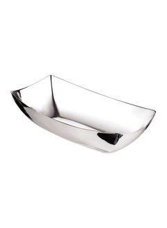 WNK Rectangular Bowl Silver 29.2cm 