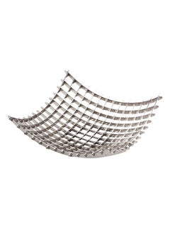 WNK Square Bread Basket Silver 28.5cm 