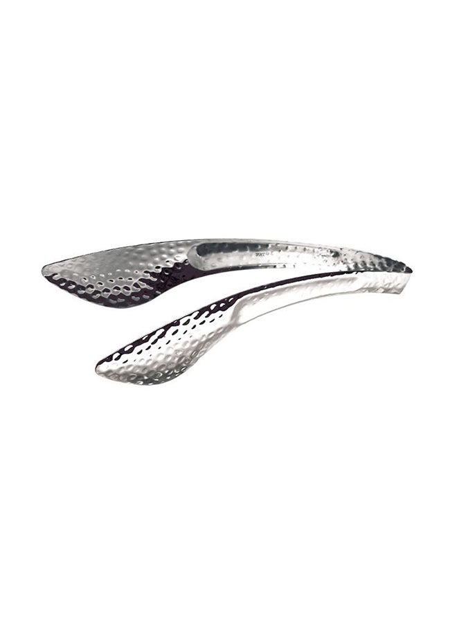 WNK Hammered Bread Tong Silver 23.5cm