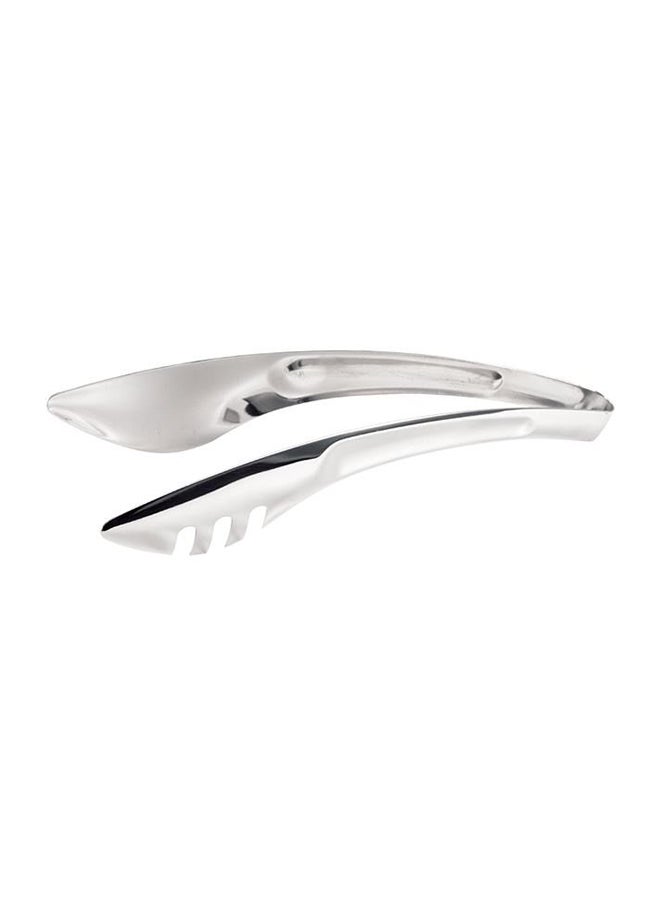 WNK Bread Tong With Teeth Silver 23.5cm 
