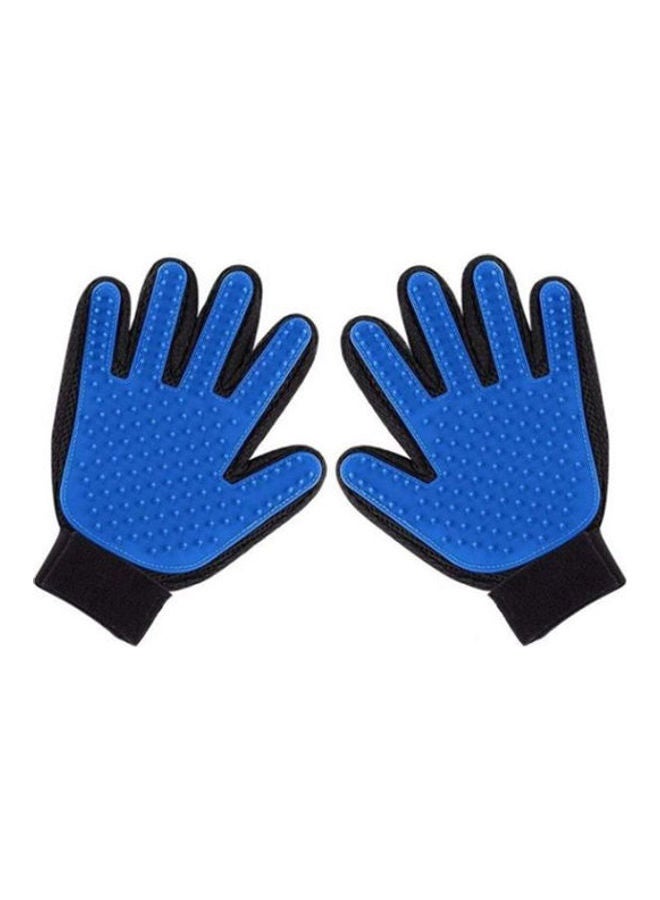 Generic Pet Washing Glove One Piece Blue