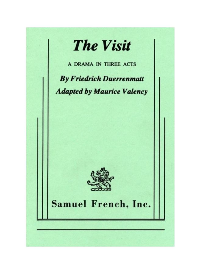 The Visit Paperback English by Durrenmatt - 38536 