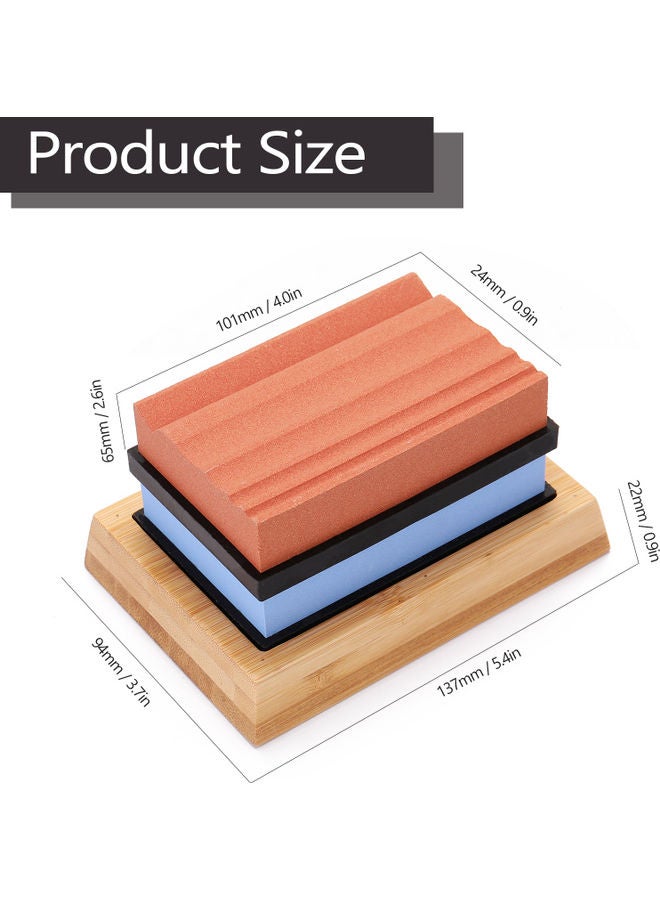 Generic Premium Whetstone Set Multicolour 24.50X9.50X11.00cm  - Image 3