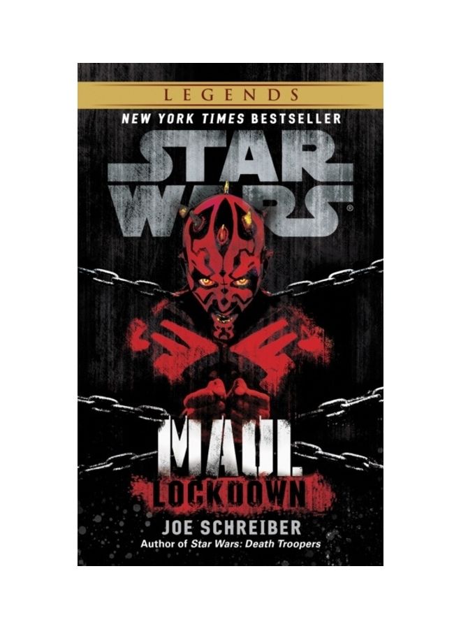 null - Lockdown: Star Wars Legends (Maul) Paperback English by Joe Schreiber - Image 1