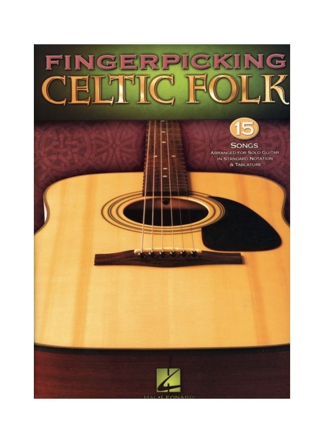 Fingerpicking Celtic Folk Paperback English by Hal Leonard Corp