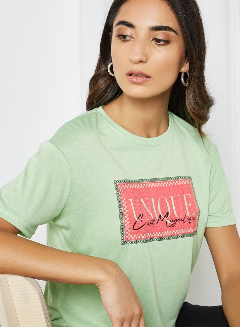 بيسيك إكس إكس تيشيرت بفتحة رقبة مستديرة - Image 2