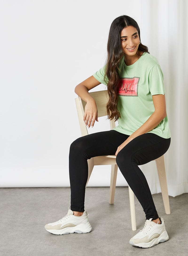 بيسيك إكس إكس تيشيرت بفتحة رقبة مستديرة - Image 3