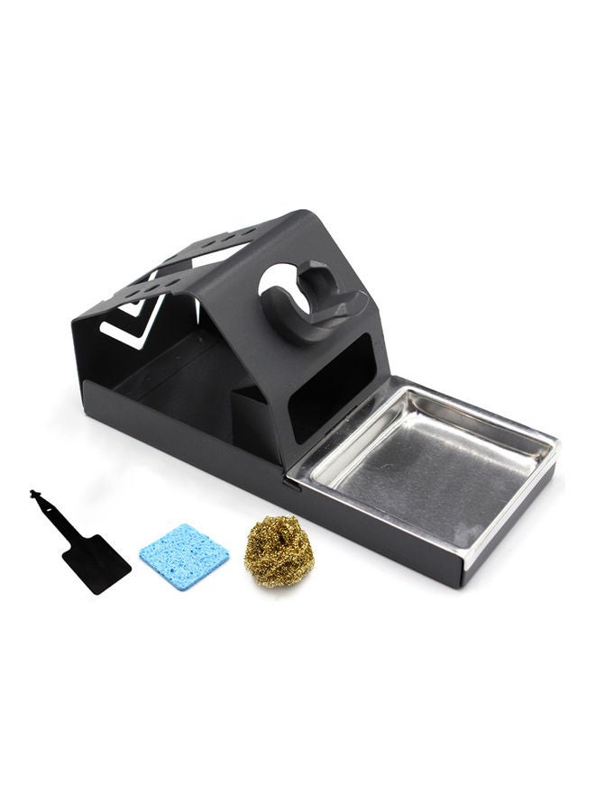 T12 Professional Anti Static Soldering Iron Stand Black 20.00X10.00X10.00cm - Image 3