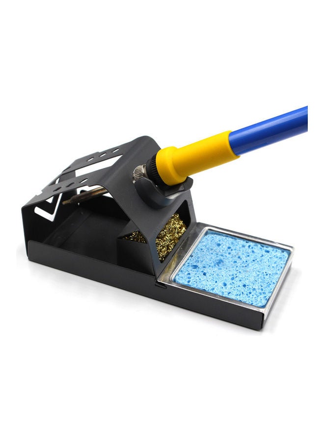 T12 Professional Anti Static Soldering Iron Stand Black 20.00X10.00X10.00cm - Image 4