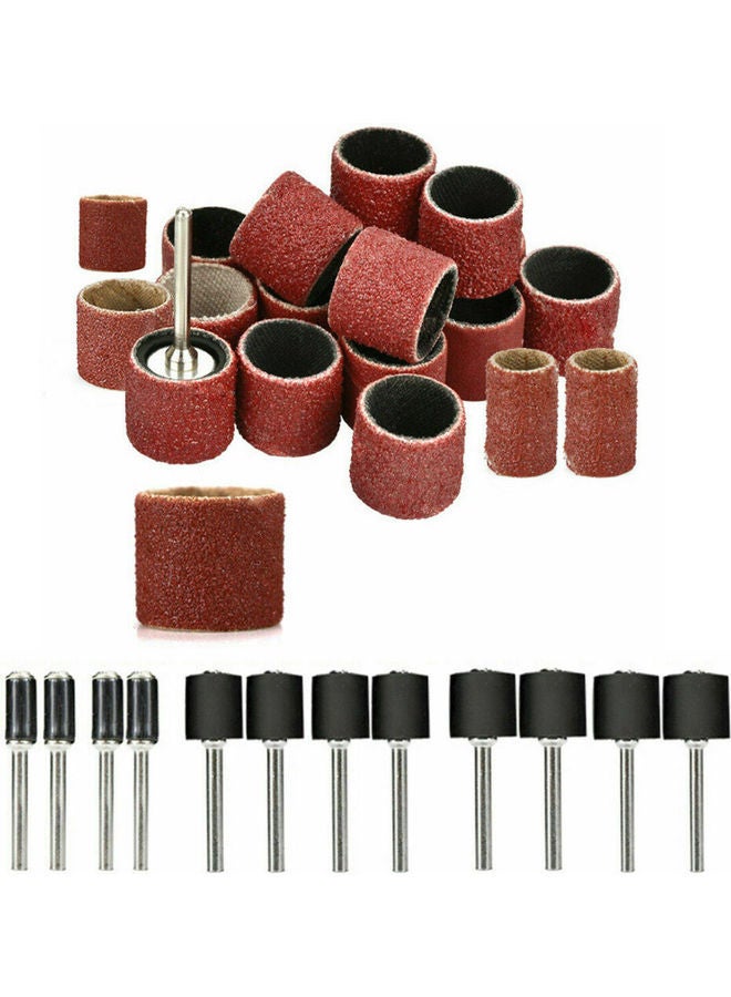 Generic 252 Piece Polished Nail Drill Bits Rotary Tool Accessories Multicolor 19.80 x 3.80 x 13.40cm  - Image 2