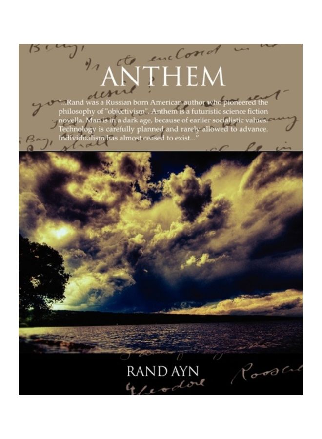 Anthem paperback english 