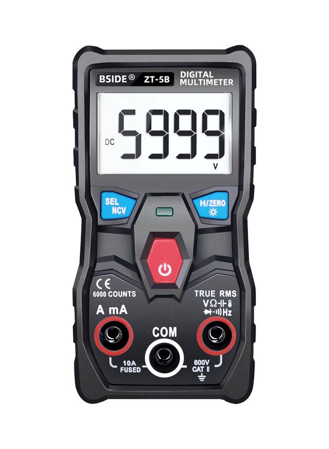 High Precision NCV Test Digital Smart Multimeter Black 15.80X4.20X10.50cm - Image 1