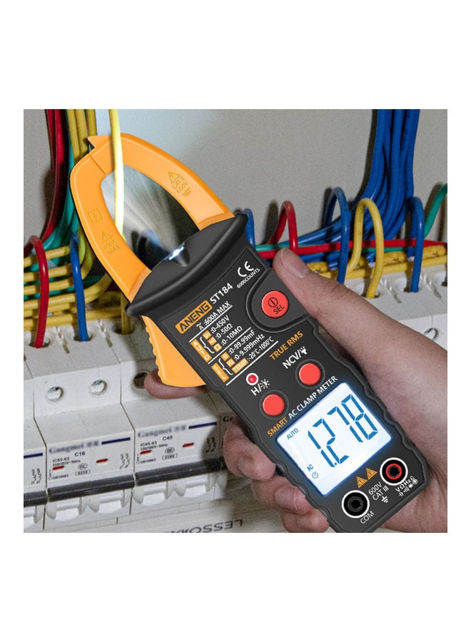 جهاز قياس متعدد رقمي ترو RMS من أنينج، لون أصفر أسود/ أصفر 23.00 x 3.80 x 9.20سم  - Image 4