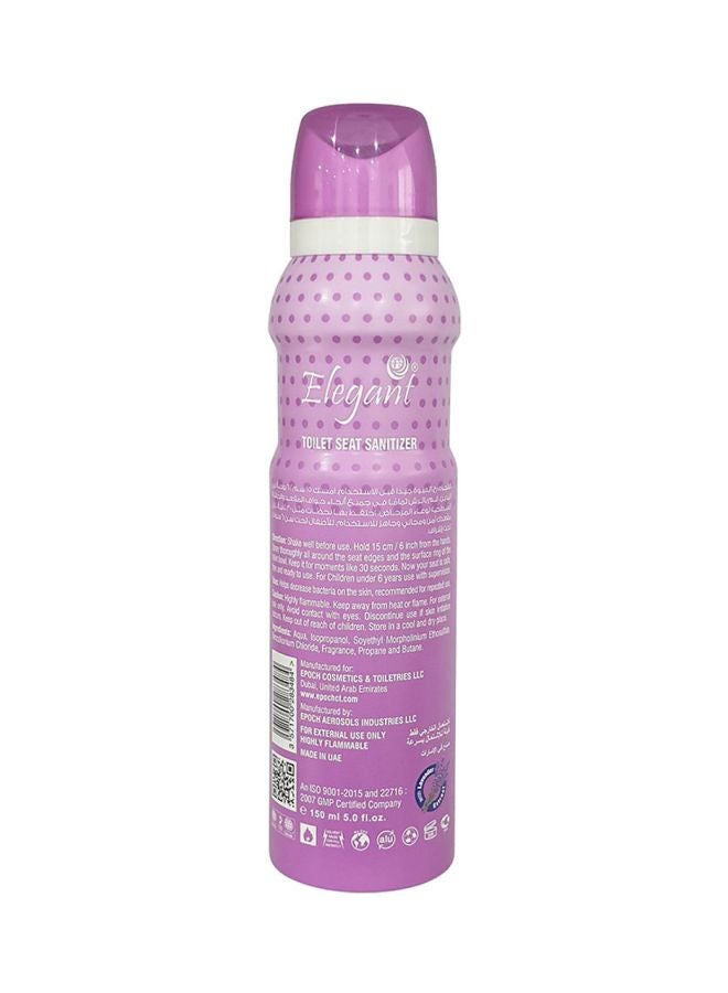 Elegant Toilet Seat Sanitizer Clear 150ml  - Image 2