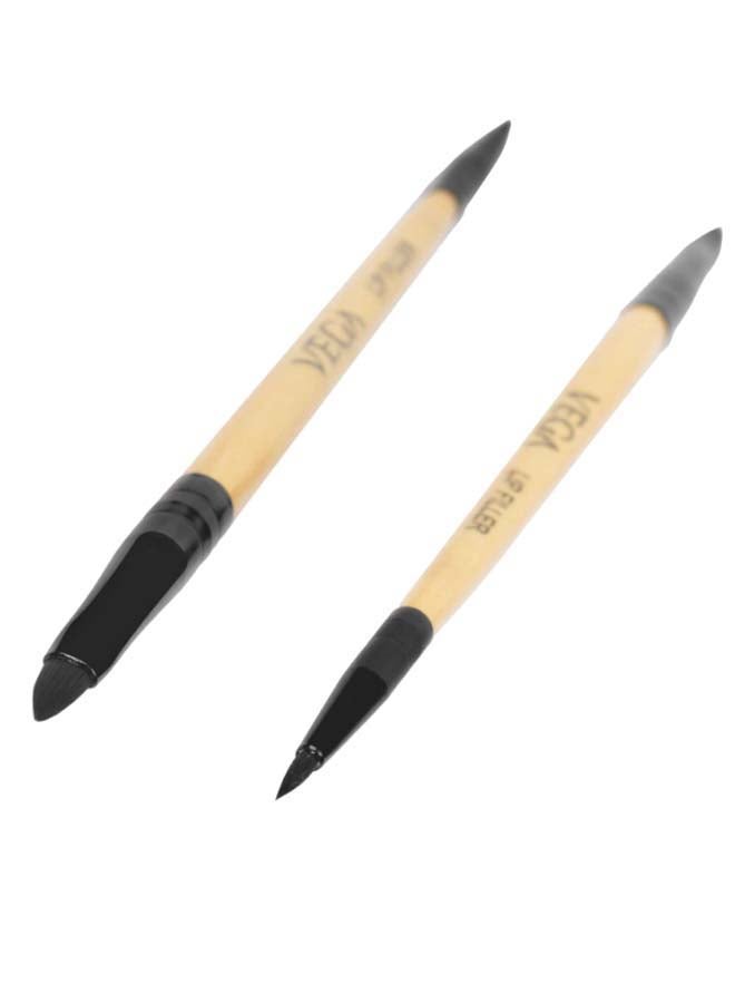 Vega - Lip Liner And Filler Brush Beige/Black - Image 1
