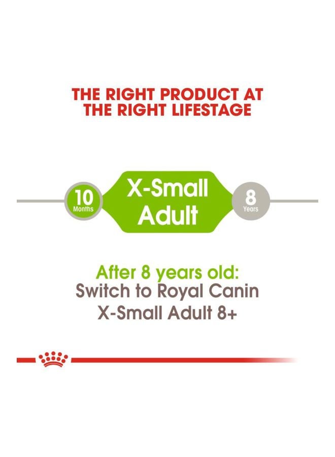 ROYAL CANIN Healthy Transit X-Small Adult Dog Dry Food 1.5kg - Image 3