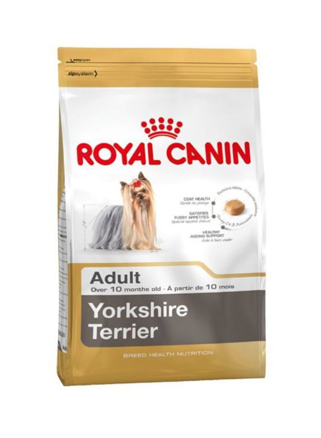 التغذية الصحية لكلاب يوركشاير ترير البالغة 1.5كيلوجرام