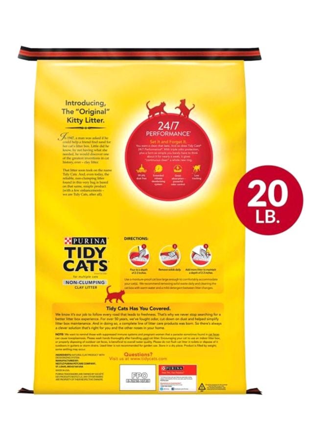 PURINA - Non-Clumping Clay Litter For Cat 9.07kg - Image 1