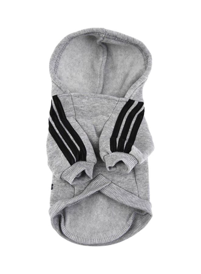 OUTAD Cotton Winter Coat With Hoodie Grey XLyard - Image 1